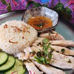 Chicken Rice with Poached Chicken